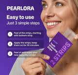 Pearlora™ Whitening Strips — Whiter Teeth After One Use